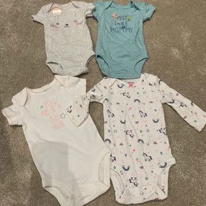 Carter’s Baby Onesies 💕